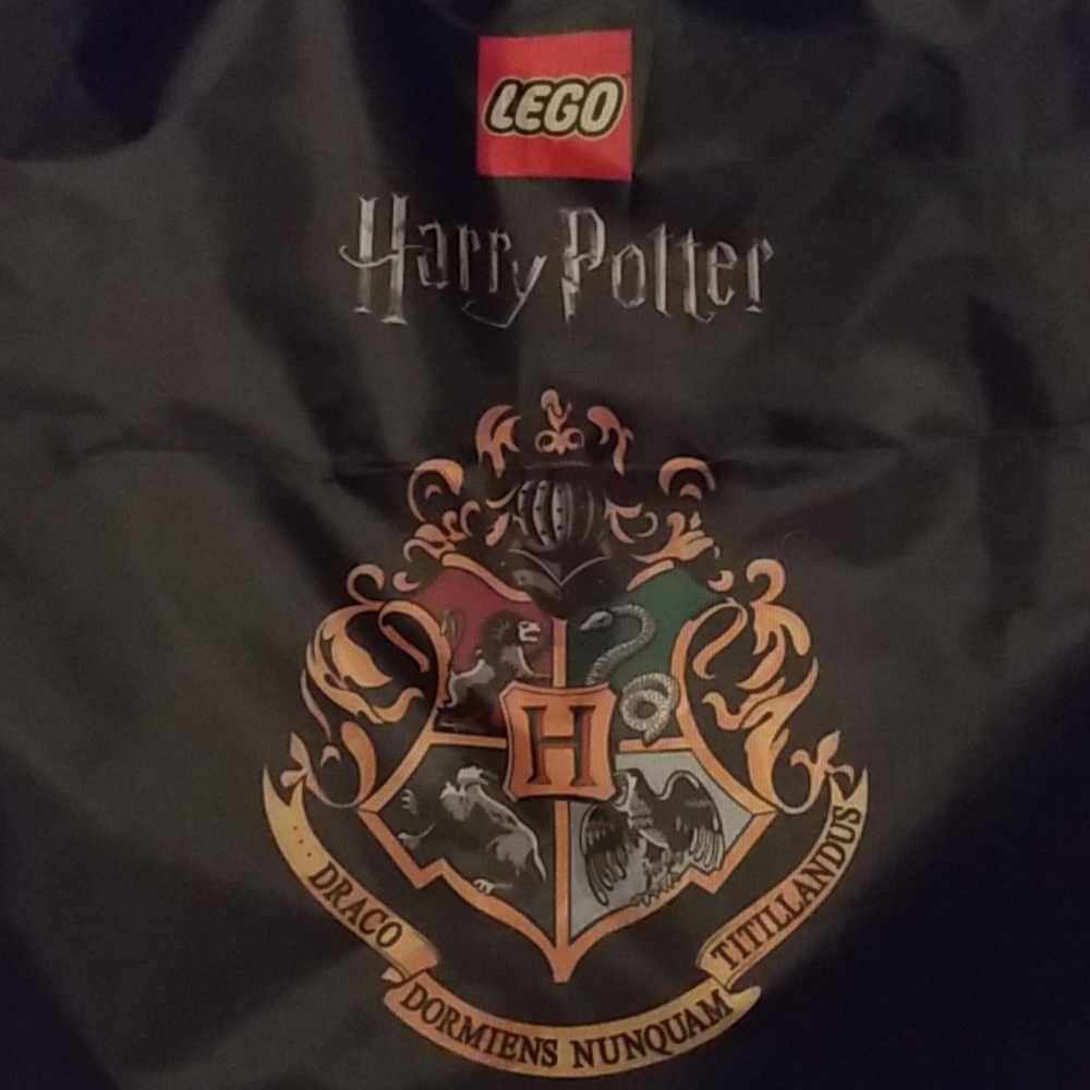 Harry Potter draw string pack, book bag